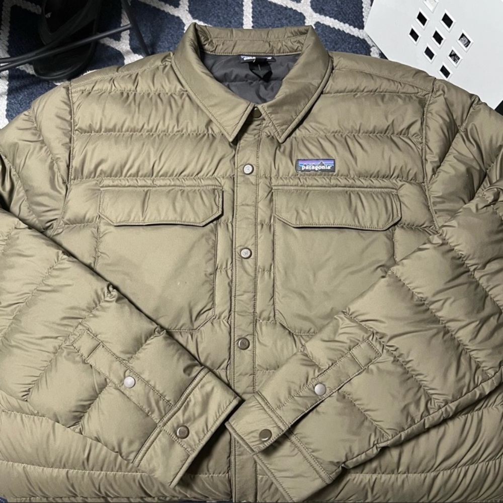 Patagonia “Silent Down Shirt-Jacket” XXL